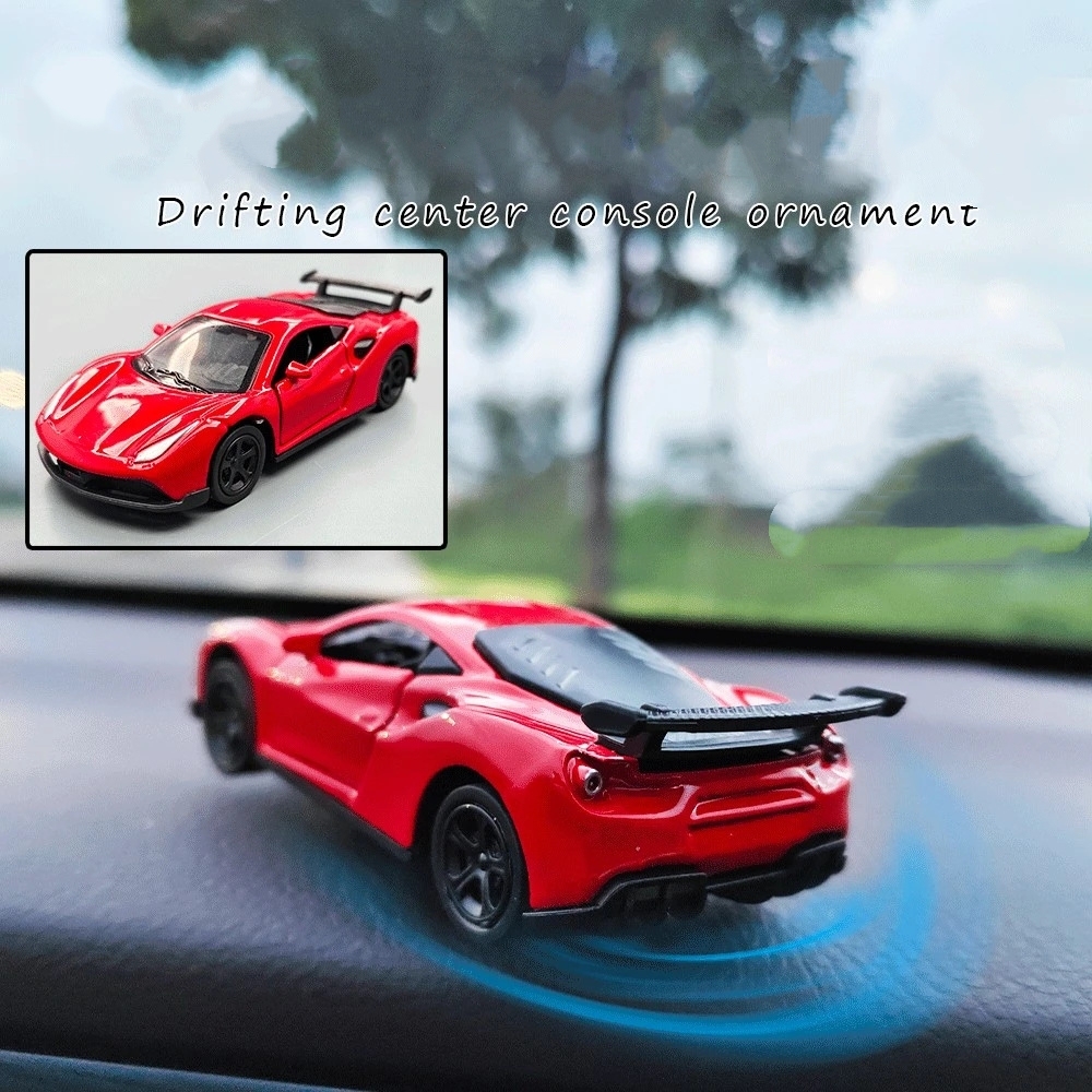 Car Ornaments Drift Car Model Center Console Dynamic Ornaments