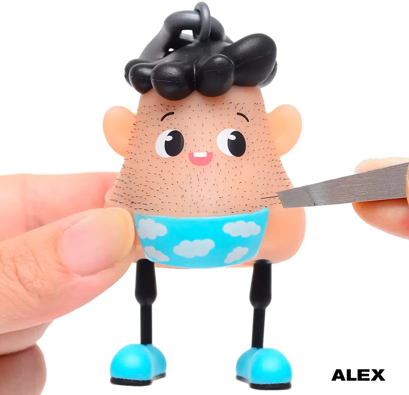 Fidget Toy with Tweezers Perfect Stress-buster and Mood Booster Plucking Habit Gift