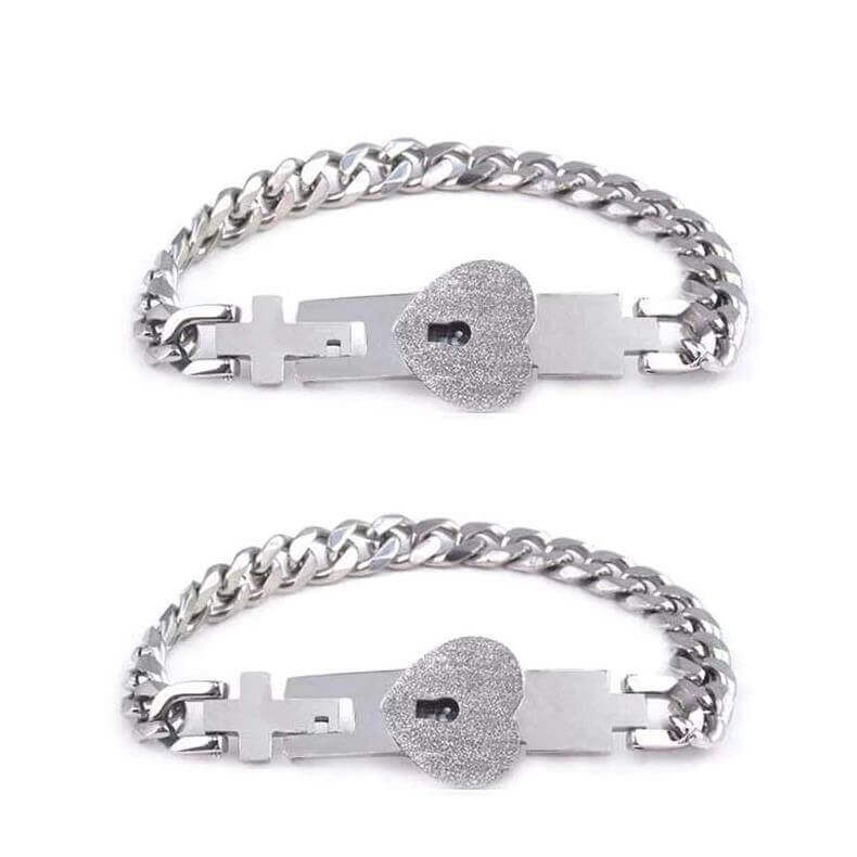 Lock & Key Bracelet for Boyfriend, Girlfriend, Lover Couple Bracelet B
