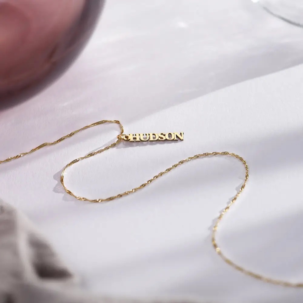 Custom Chain Name Necklace Multi-name Necklace Diamond Name Necklace Gift For Her