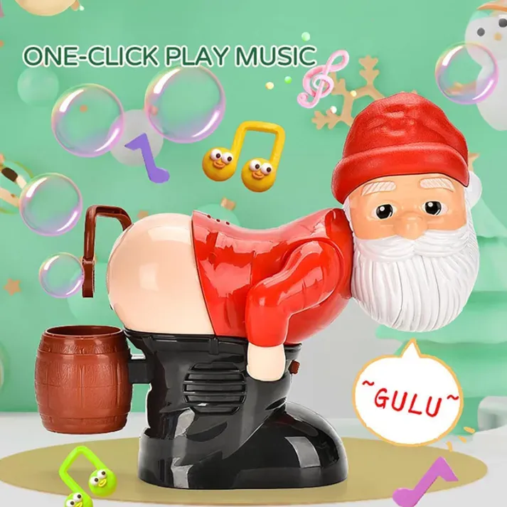 Xmas Sales - 50% OFFFunny Santa Bubble Blowing Machine
