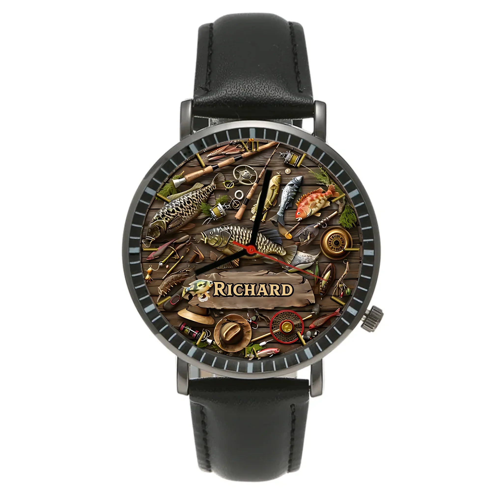 Personalized Fishing Watch - The Perfect Gift for Fishing Enthusiasts