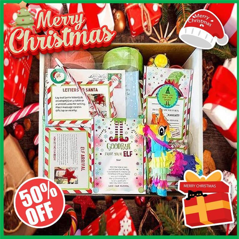 2024 Elf Kit 24 Days Of Christmas Elf Kits For Christmas Elf On The Shelf 24 Day Kits Christmas Activities Christmas Countdown Gift Set