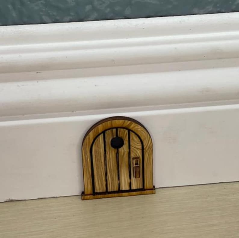 Handcrafted Original Edition 2 inch Cute Little Mouse Door Whimsical Decor