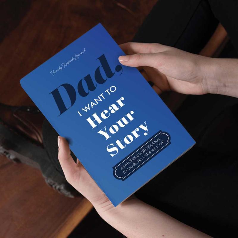 Dad I Want to Hear Your Story The Gift Your Dad Will Love Father's Day Journal Share His Personal Story