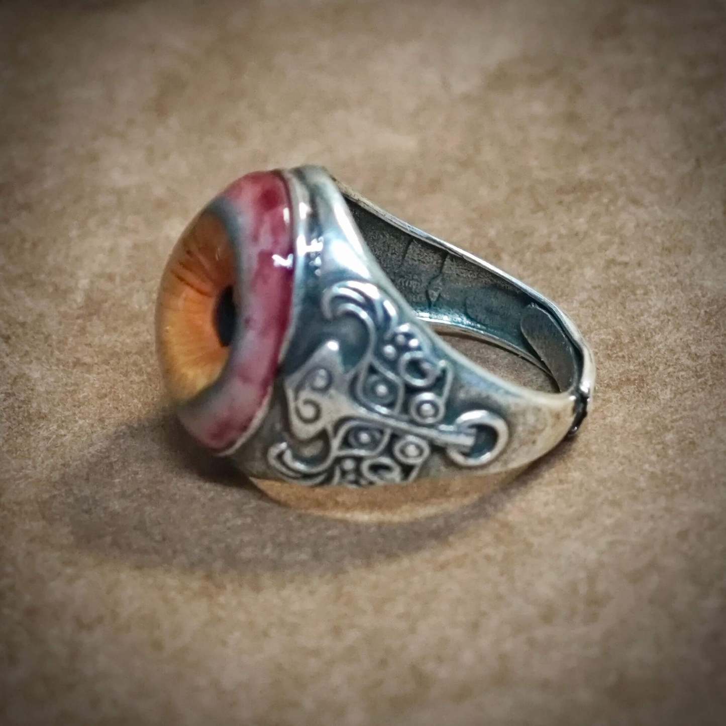 Eyeball Ring Adjustable Men's Ring Best Gift For Him