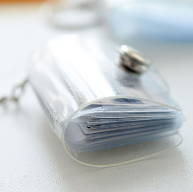 Gift for Her Scrapbook Keychain Mini Photo Album Keychain Photo Frame 16 Pockets