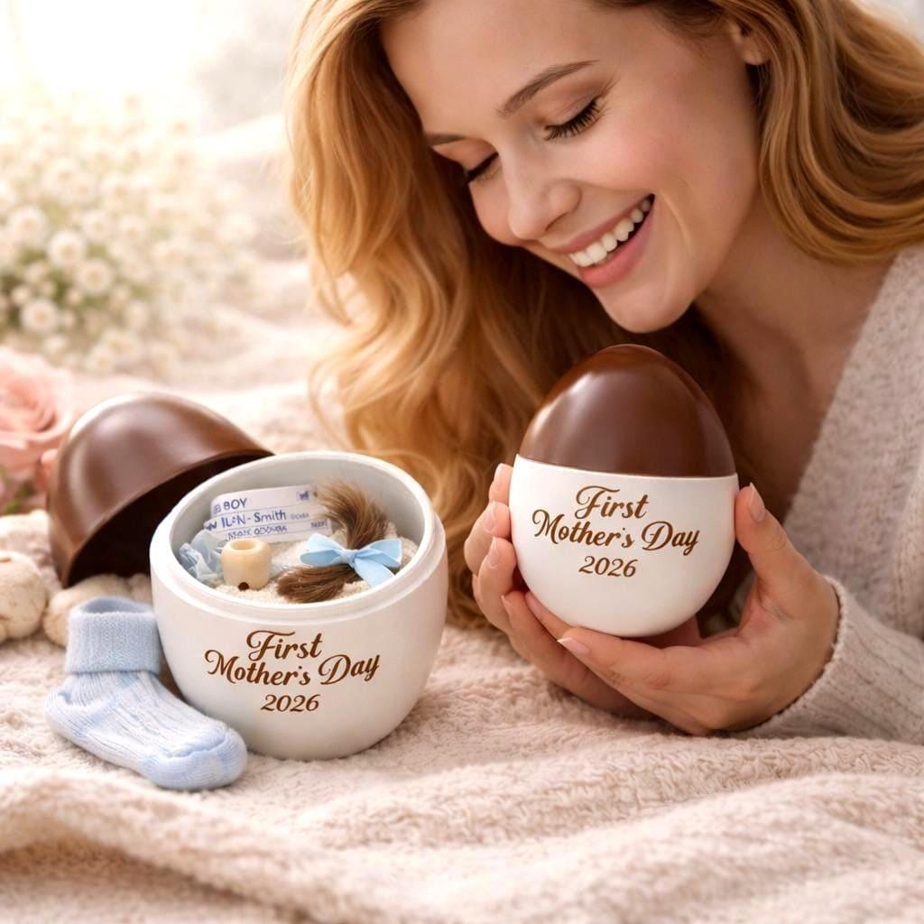 First Mother's Day Keepsake Box, New Mom Gift, Personalized Gift from Baby