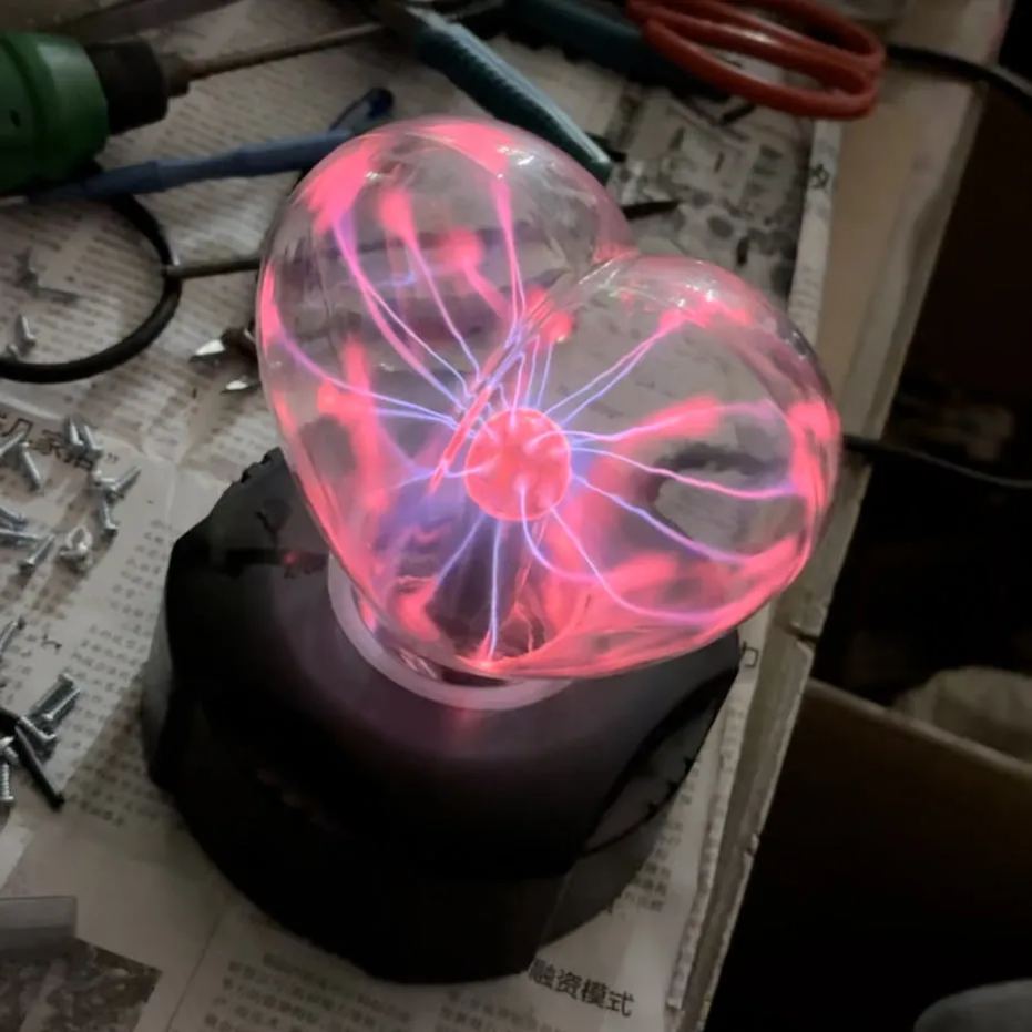 Plasma Ball-Love Shape Night Light Bedroom Night Living Room Night Best Gifts For Christmas