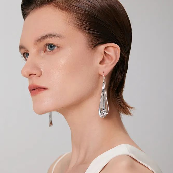 Calla Lily Collection Small Flower Earrings