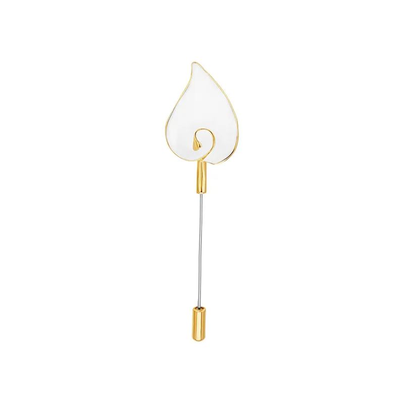 Calla Lily Collection Single Flower Brooch