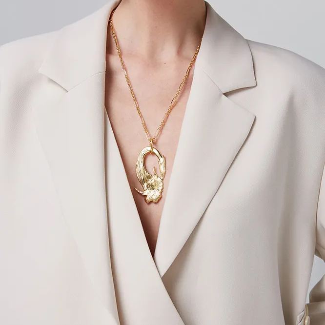 Datura Collection Single Flower Necklace