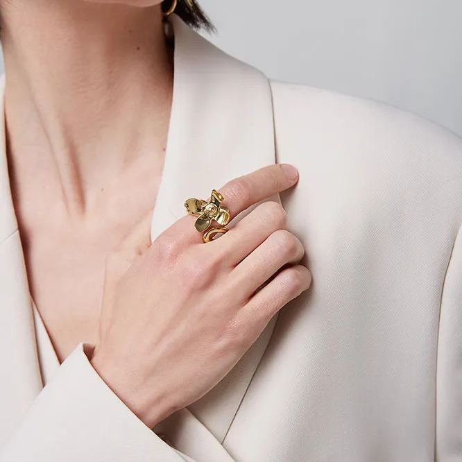Hydrangea Collection Ring 5.4 CM