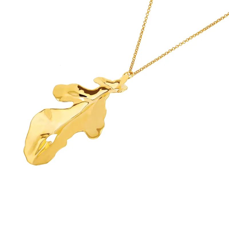 Fig Collection Leaf Shape Necklace