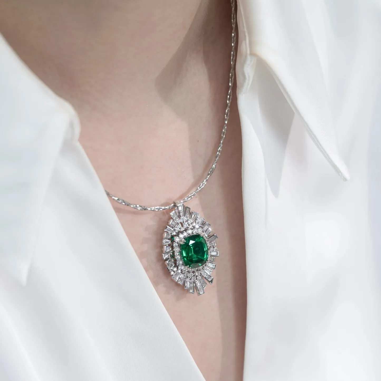 Emerald Odyssey Drop Earrings