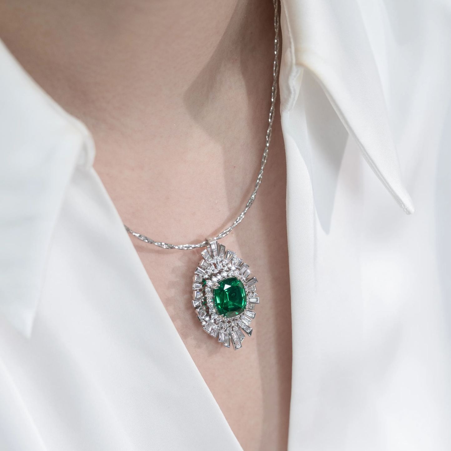Emerald Odyssey Necklace