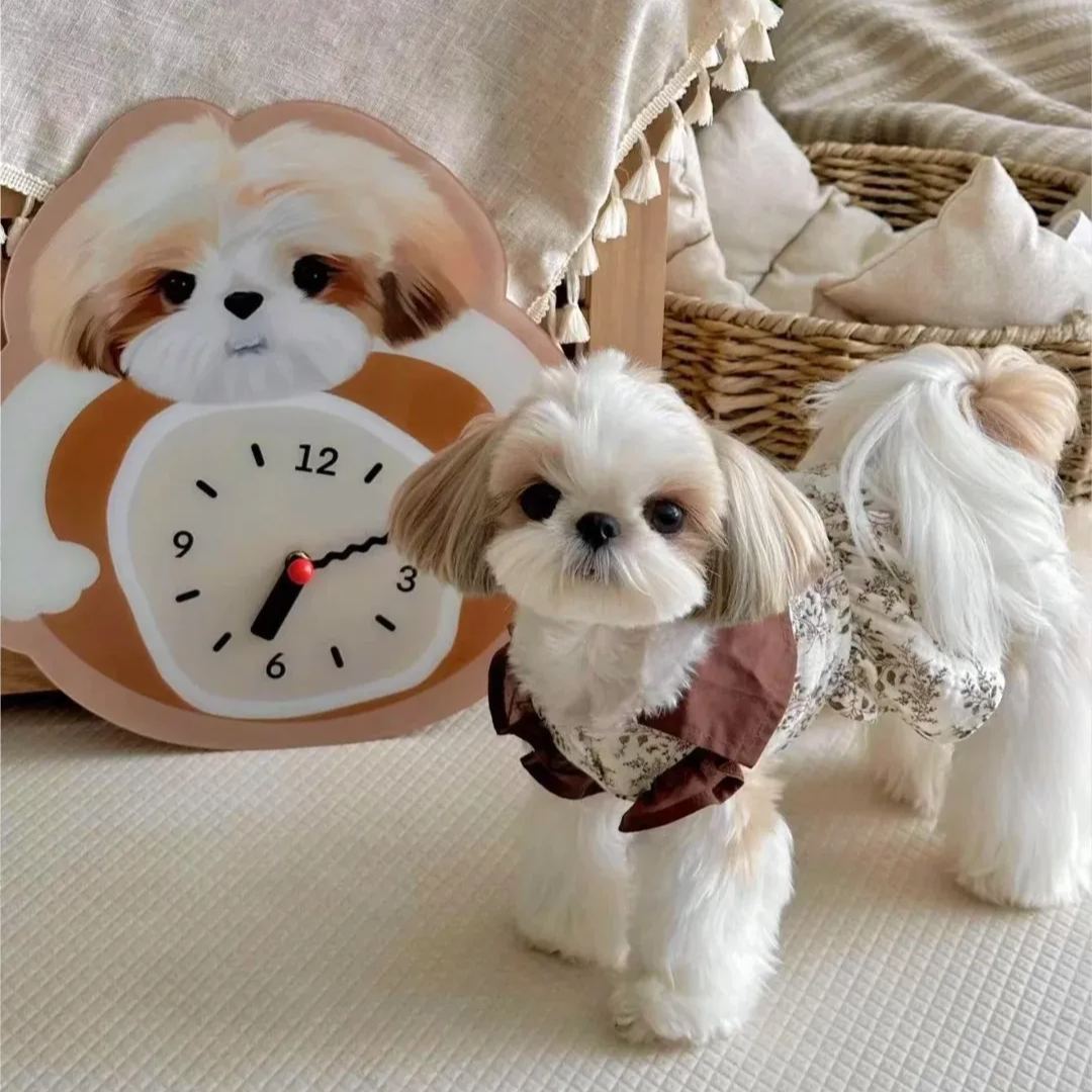 Custom Pet Photo Wall Clock
