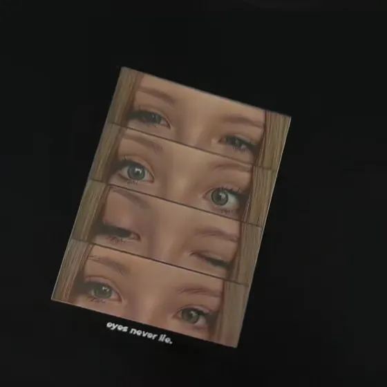 Custom Multi-Eyes Photo T-Shirt Unique Personalized Eye Catching Design Best Gifts for Her