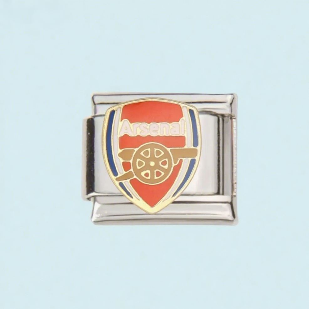 Inspired Football Team Charms for 9mm Italian Bracelets – Gift for Football Fans