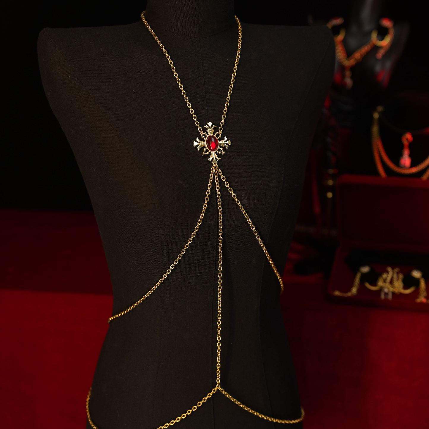 Golden Muse Body Chain
