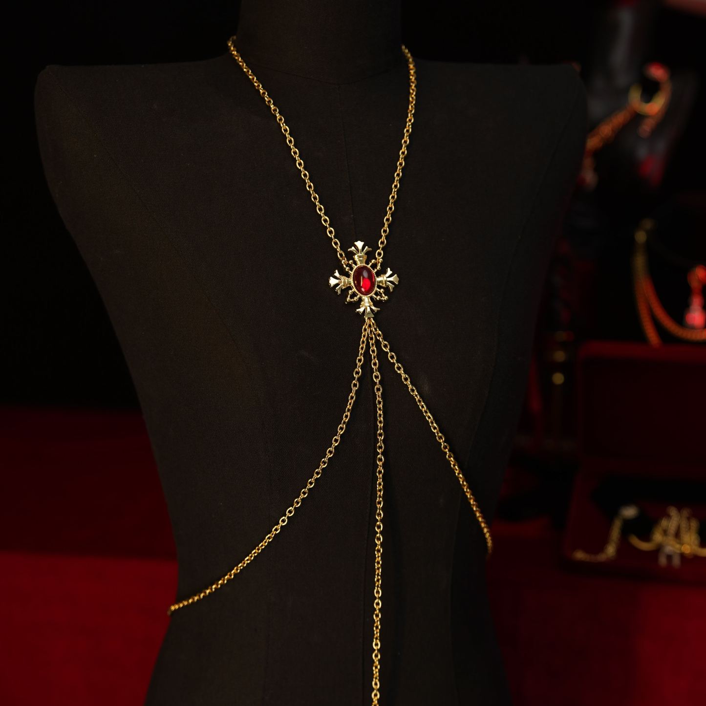 Golden Muse Body Chain