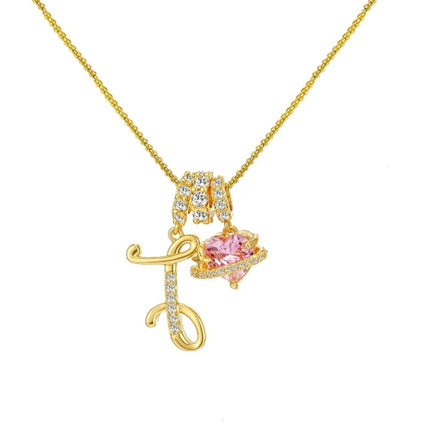Initial Necklace 26 English Letter Necklace Initial Jewelry Best Anniversary Gift For Her