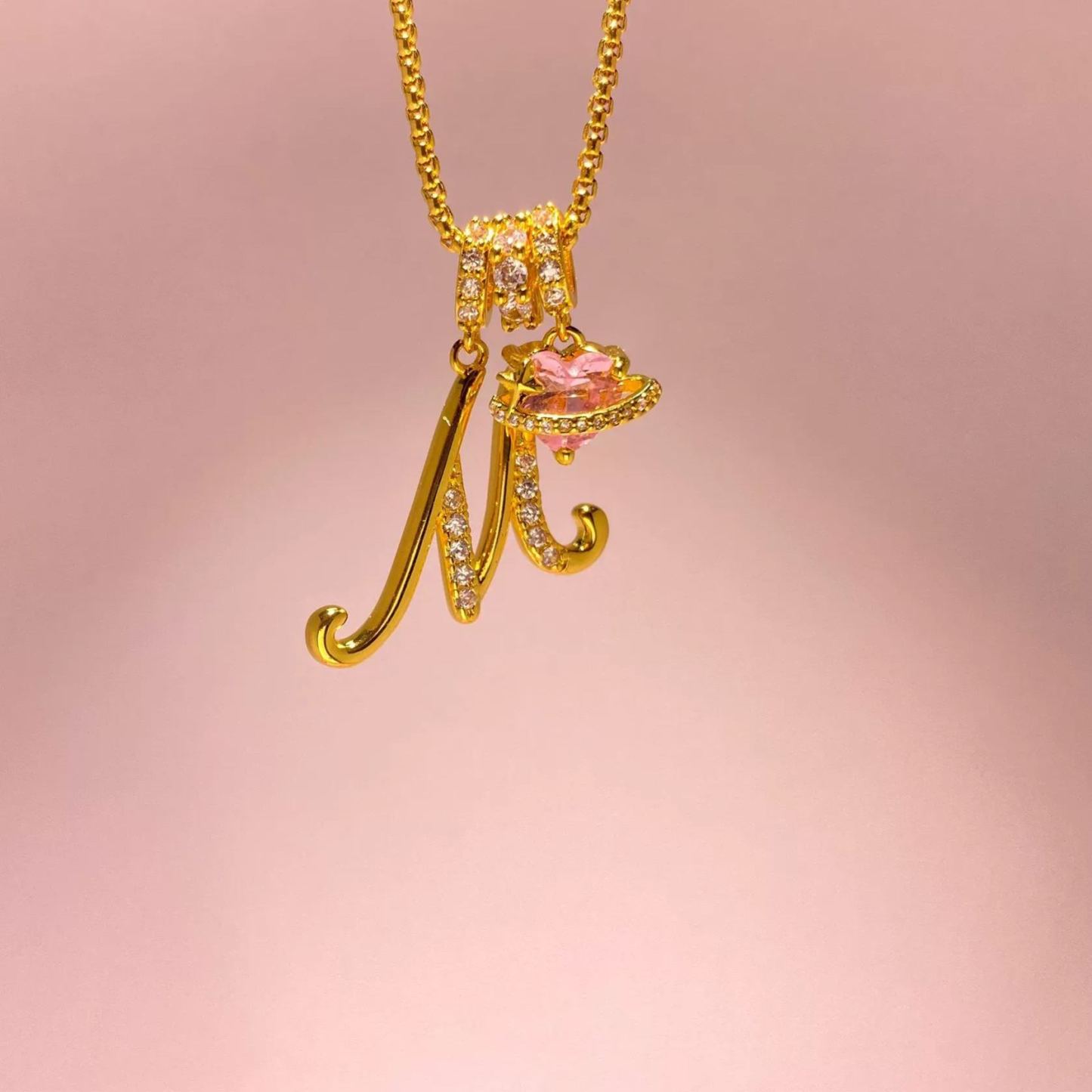Initial Necklace 26 English Letter Necklace Initial Jewelry Best Anniversary Gift For Her
