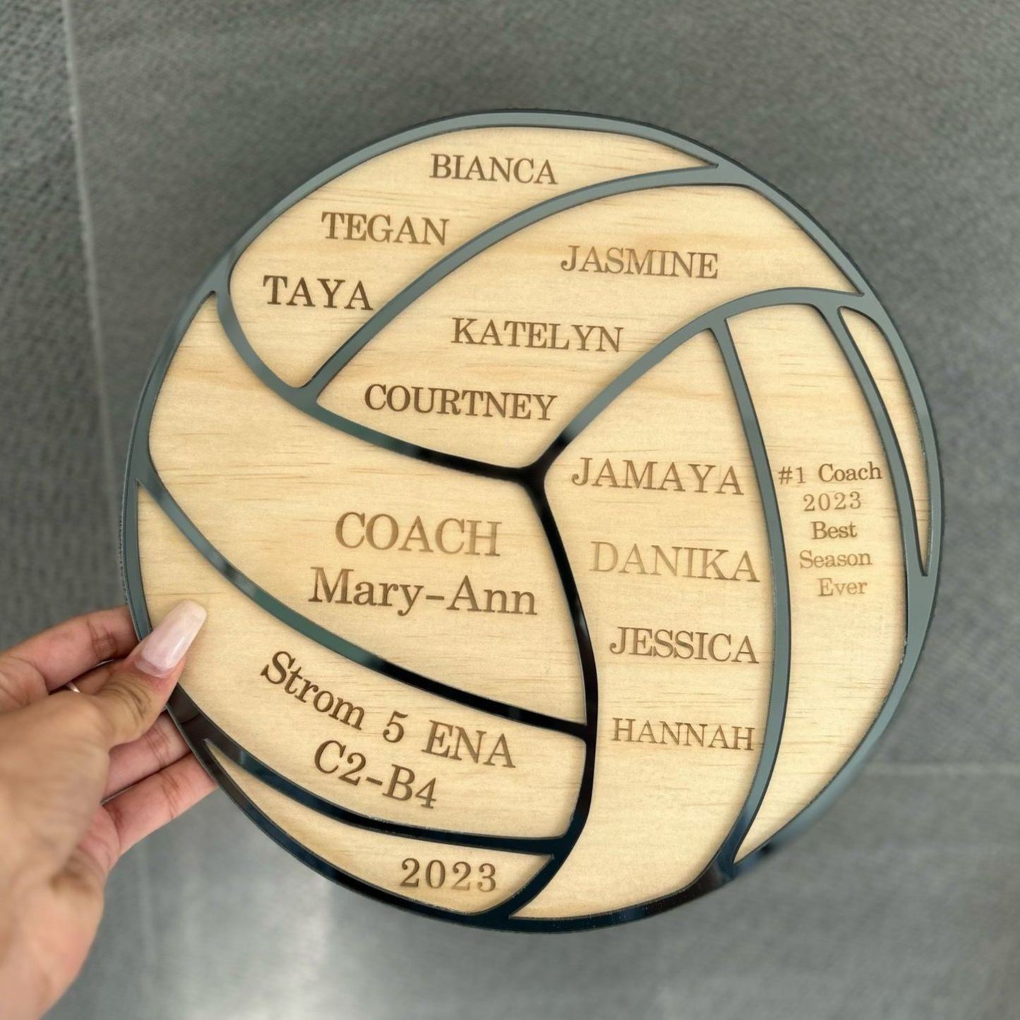 Personalized Thank You Plaque for Coaches Gifts