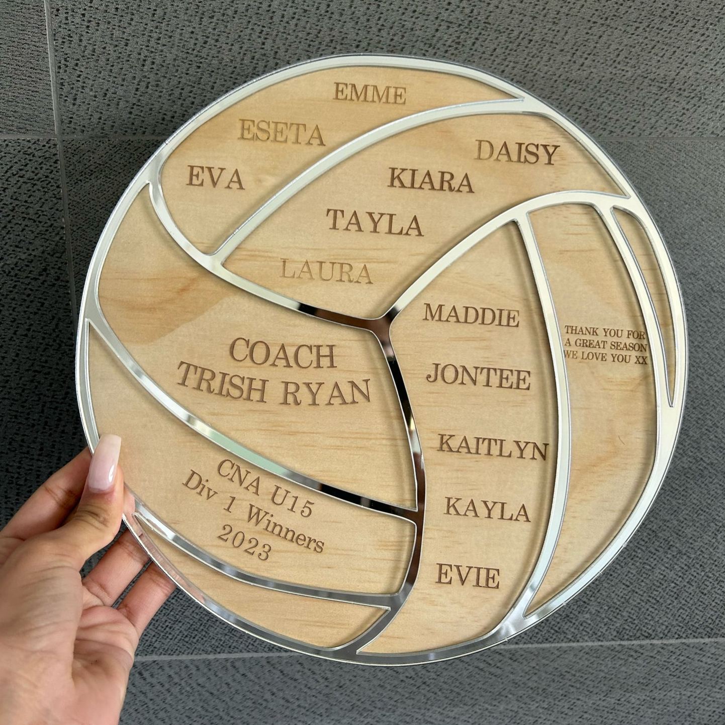 Personalized Thank You Plaque for Coaches Gifts