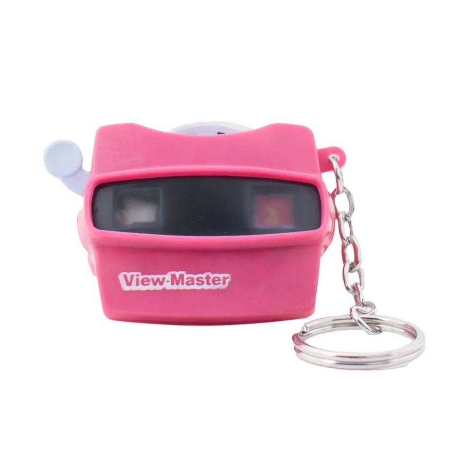 Custom Mini 3D Viewfinder and Reel Keychain Personalized Christmas Gifts Photo Viewer Ornament with Your Own Photos