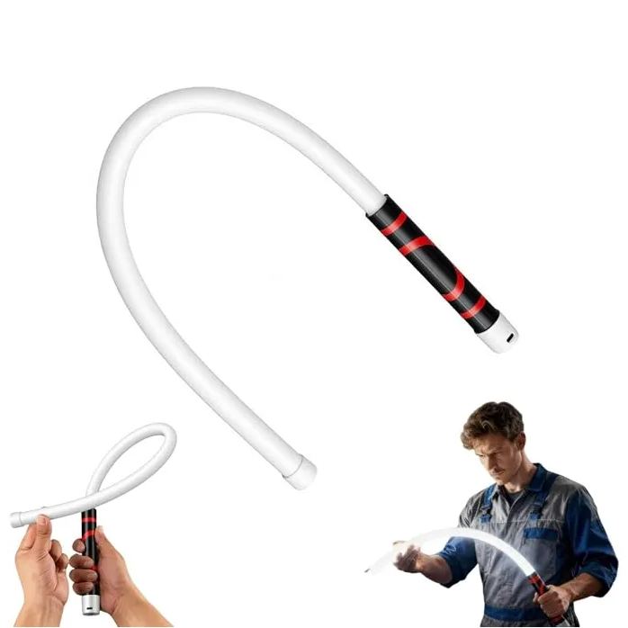 Bendable LED Work Light Flexible Flashlight Stick with 3 Lighting Modes, 27" High Lumen Bright Mechanic Light for Car Repair, Engine Bay, Narrow Spaces & Inspection
