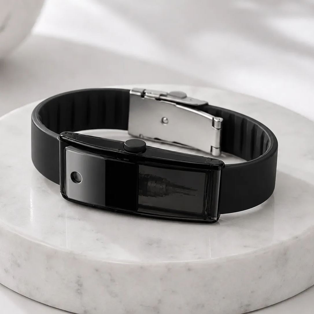 Fragrance Atomizer Bracelet, Essential Oil Diffuser Bracelet, Adjustable Wristband for Men & Women, Perfume Wristband Reusable Suitable for All Perfumes, Valentine's Day Gifts