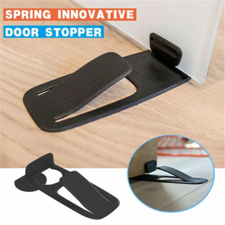 Door Stop Multi-Function Door Stopper Safety Protector Spring Innovative Door Stopper Properly Holds Your Door Open Door Wedge Holder