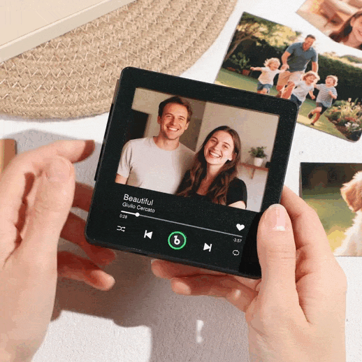 Personalized Replaceable DIY Music Photo Fridge Magnets Refrigerator Magnets with Magnetic Music Player 