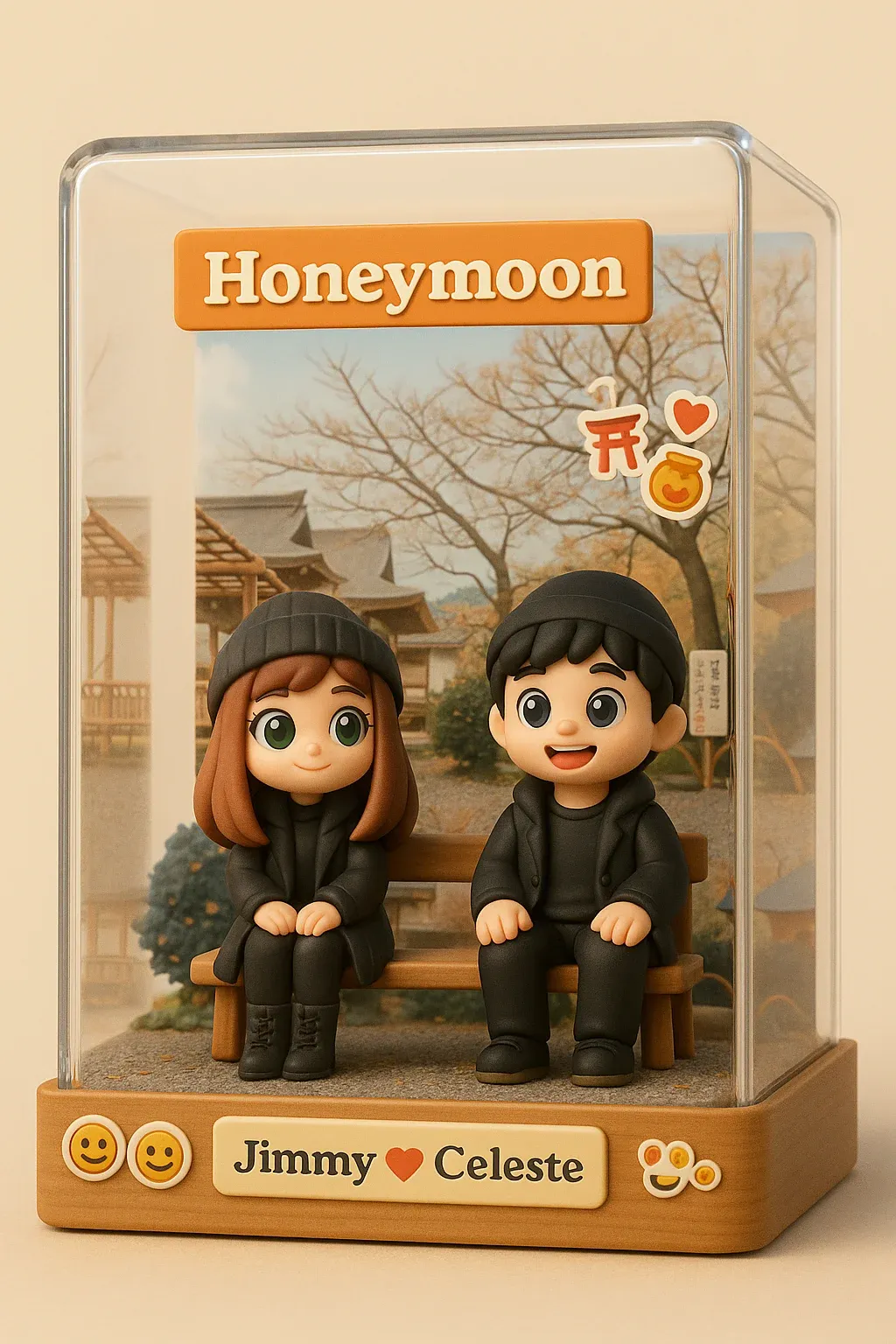 Custom Toy Figure 3D Personalization Photo Blind Box Gifts For Couple