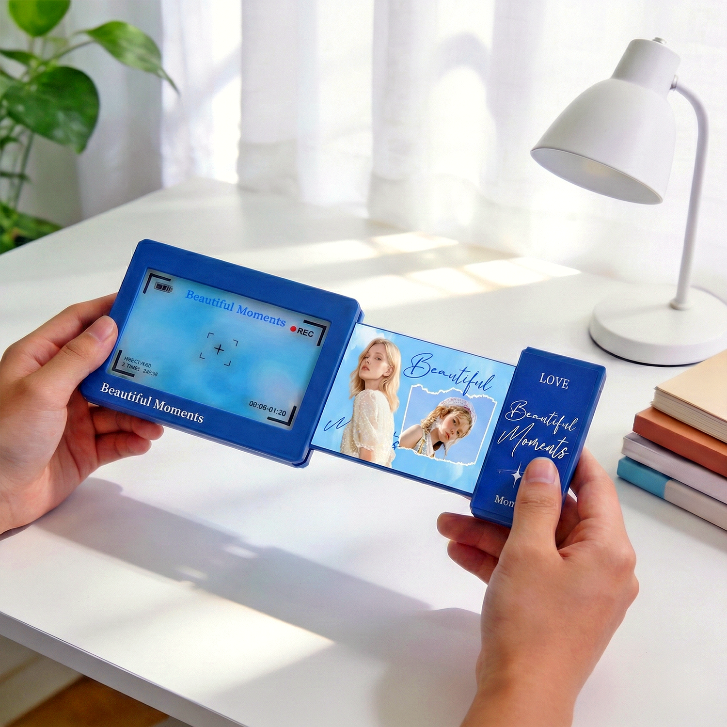 Custom Photo Acrylic Pull-Out Ticket Stub with Text Personalized Acrylic Commemorative Gift with Hidden Photo