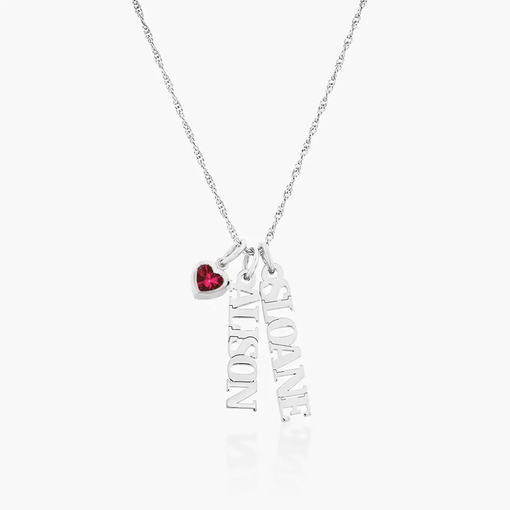 Custom Chain Name Necklace Multi-name Necklace Diamond Name Necklace Gift For Her