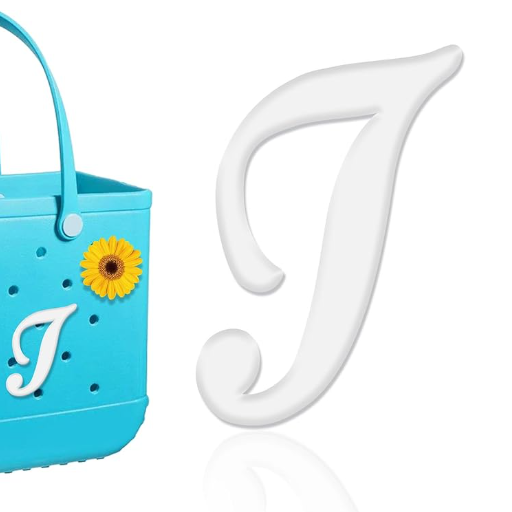 Mity rain Letter Charms for Bag,Alphabet Lettering Accessories Charms Compatible with Bag Original All Models, Insert Decorative Letter for Handbag Beach Tote Bag A