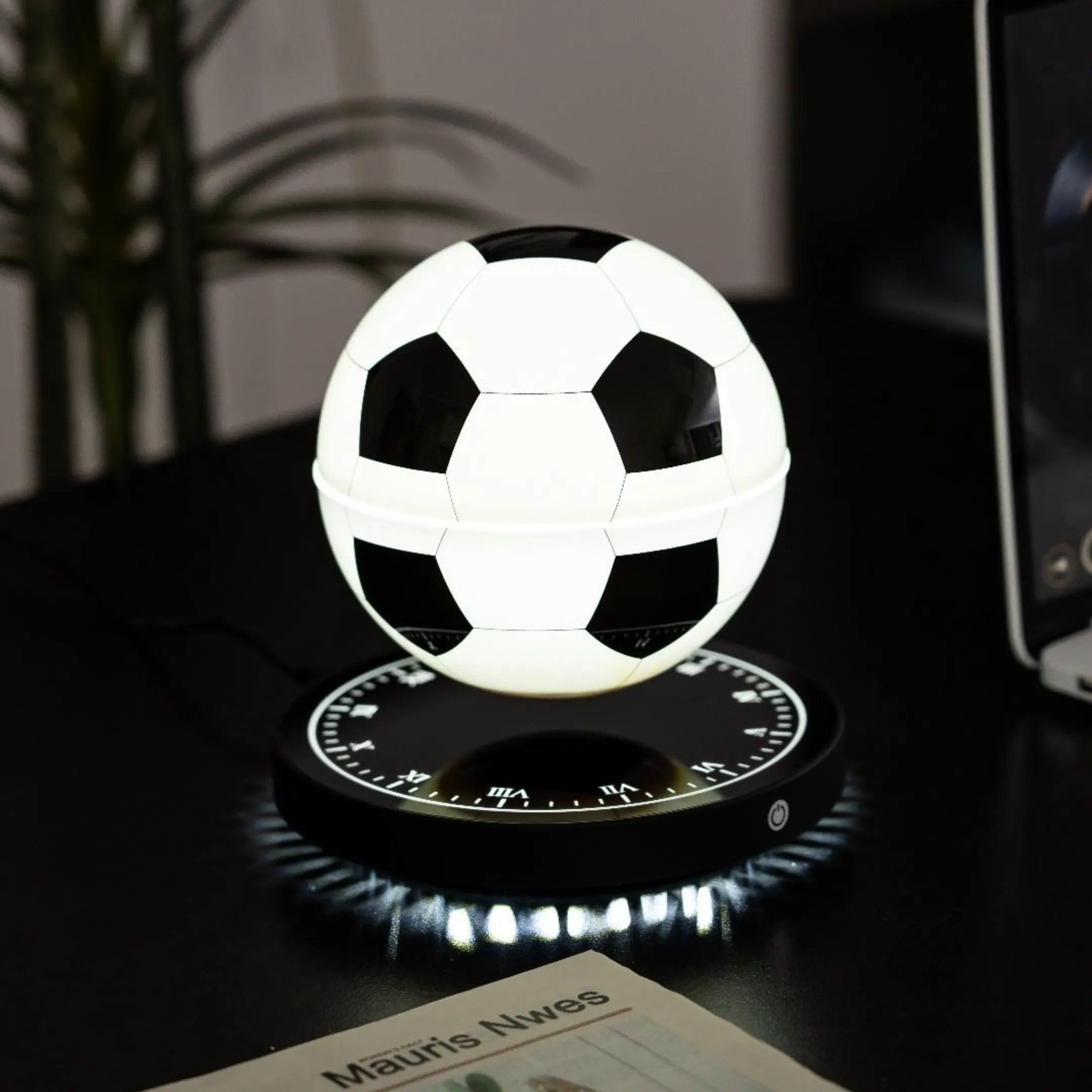 Levitating Soccer Ball Lamp Football Home Decor Football Fever Gifts