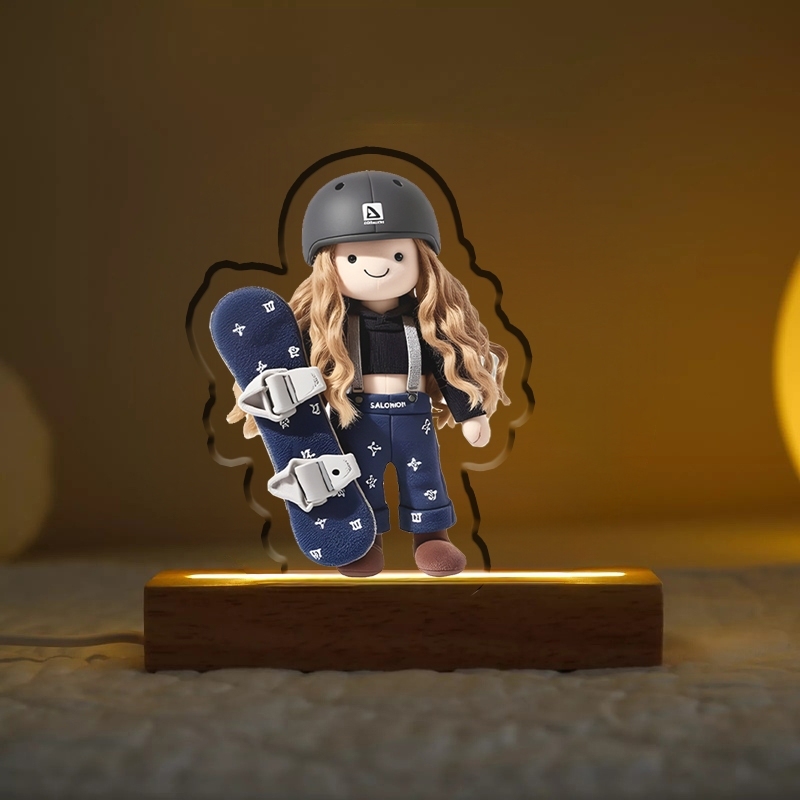 Personalized Push Toy Style Night Light