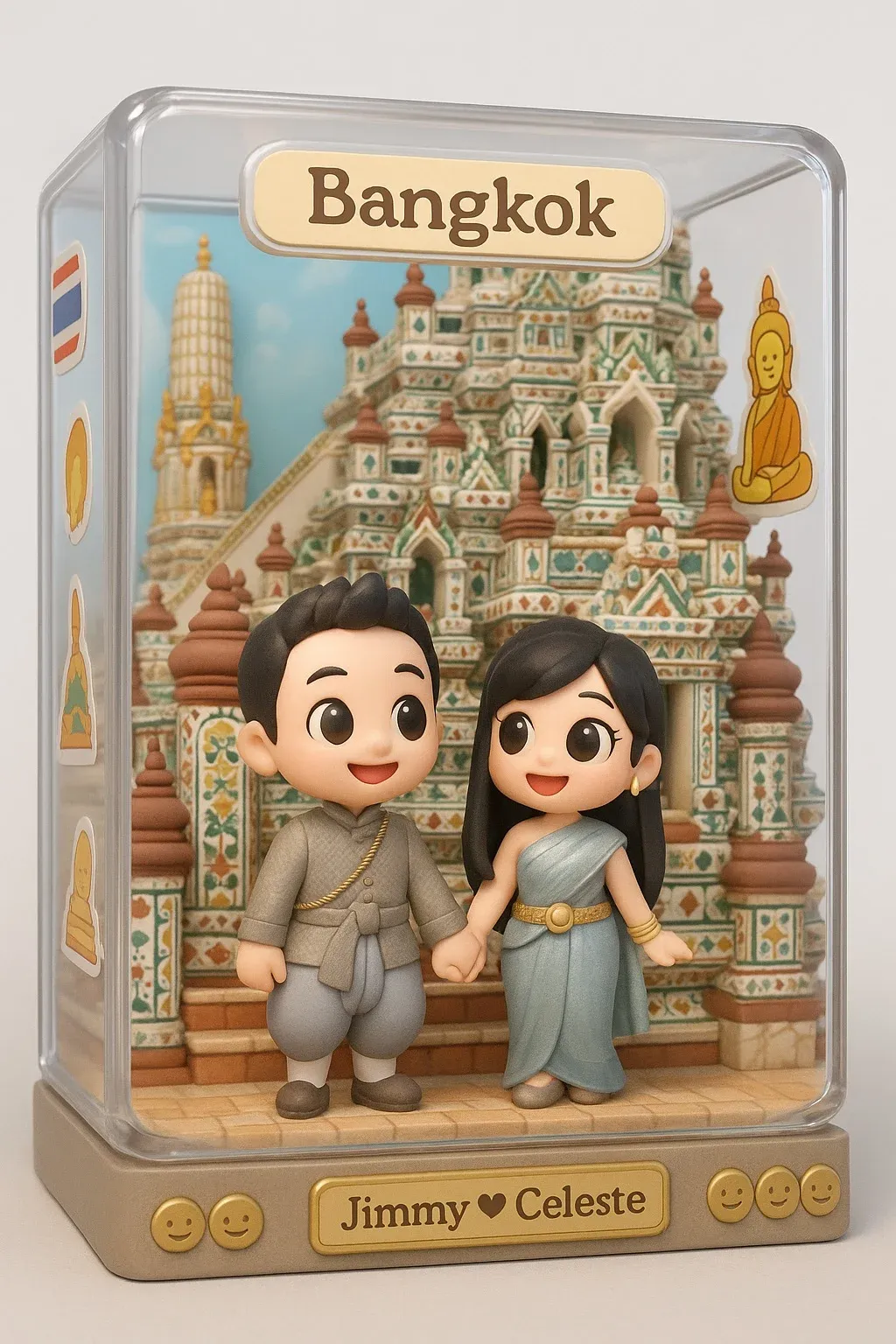 Custom Toy Figure 3D Personalization Photo Blind Box Gifts For Couple