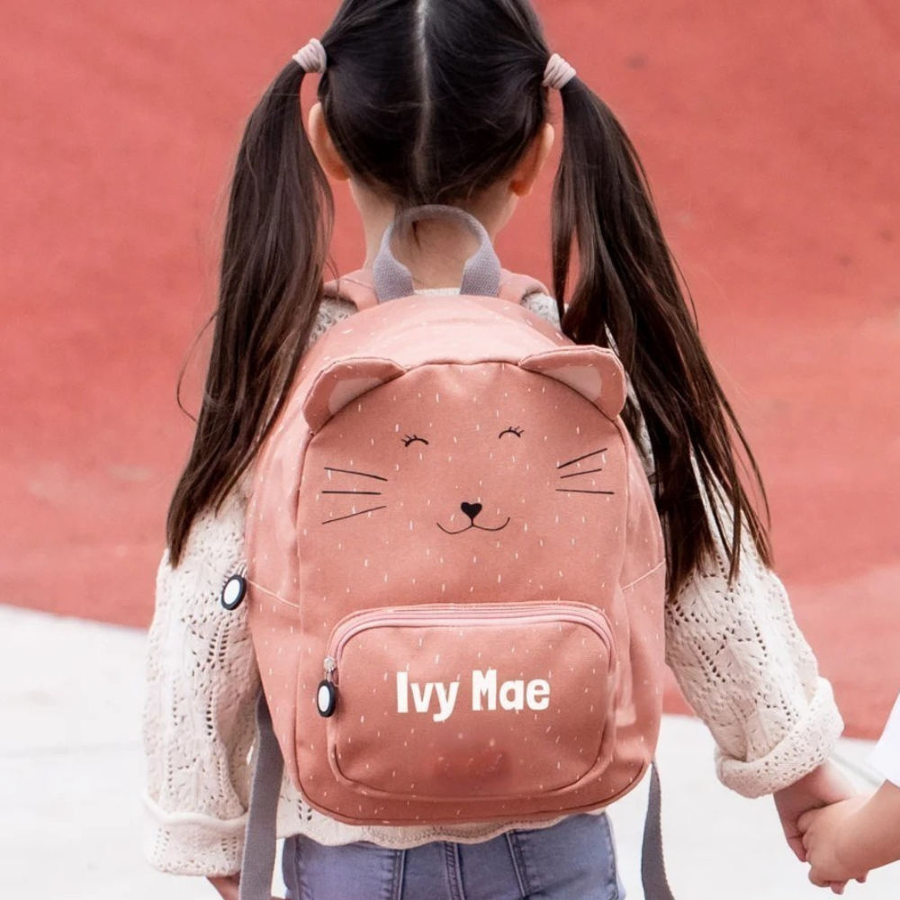 Personalised Name Children's Backpack Customized School Bag Back to School Gift