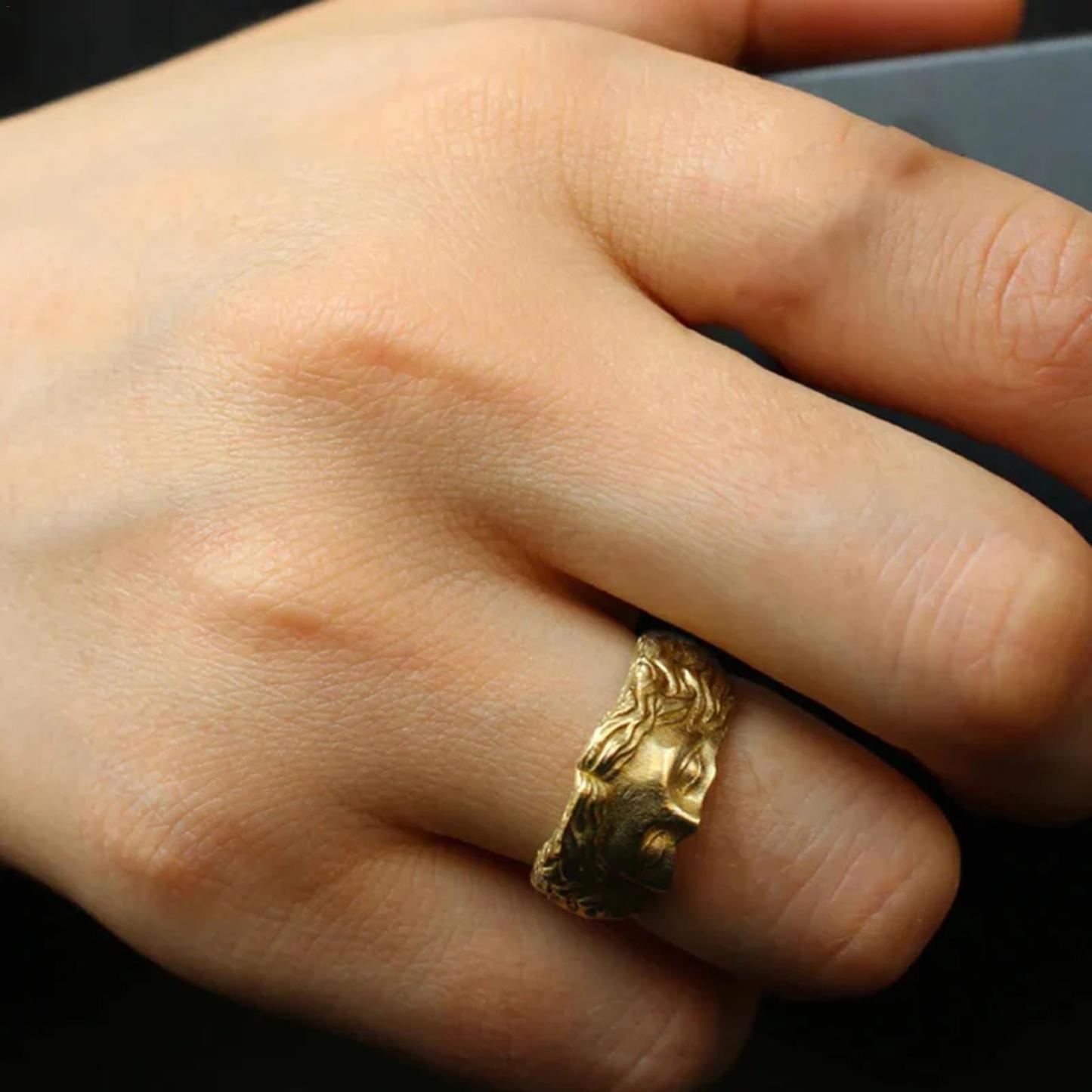 Venus Half Face Ring