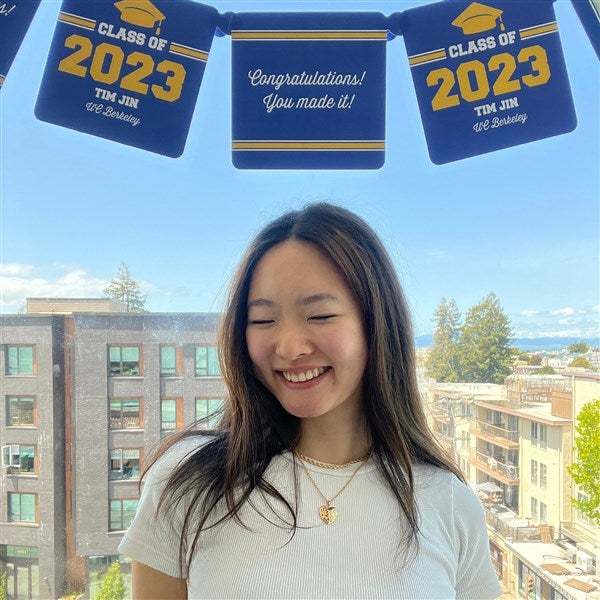 Personalized Graduation Photo Paper Banner Graduation Gift Ideas For Friends