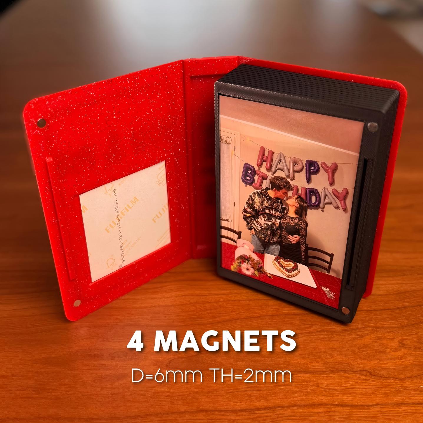 Custom Photo Album with 3D Printing Photo Books with Custom Covers and Spines Expandable Design