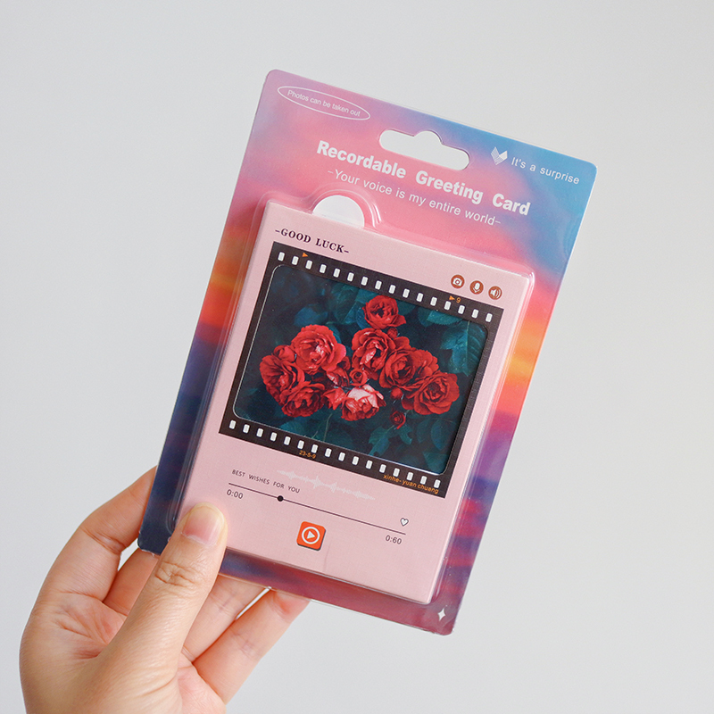 Greeting Card With Time Record, Phonograph, 3d Card, Birthday, Holiday