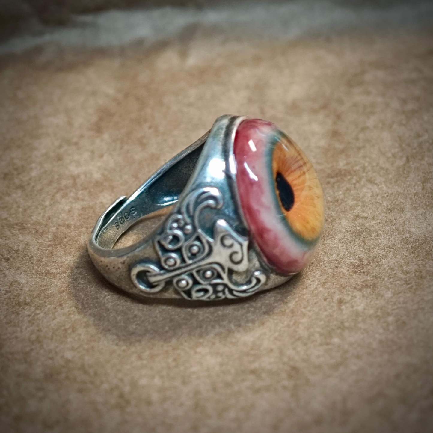 Eyeball Ring Adjustable Men's Ring Best Gift For Him
