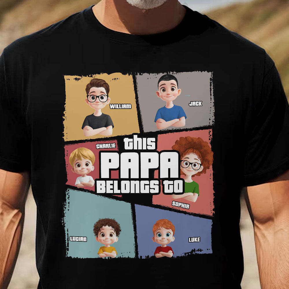 Custom Cartoon Character Shirt Personalized Shirts Sweatshirts Hoodies A Unique Gift for Family Members