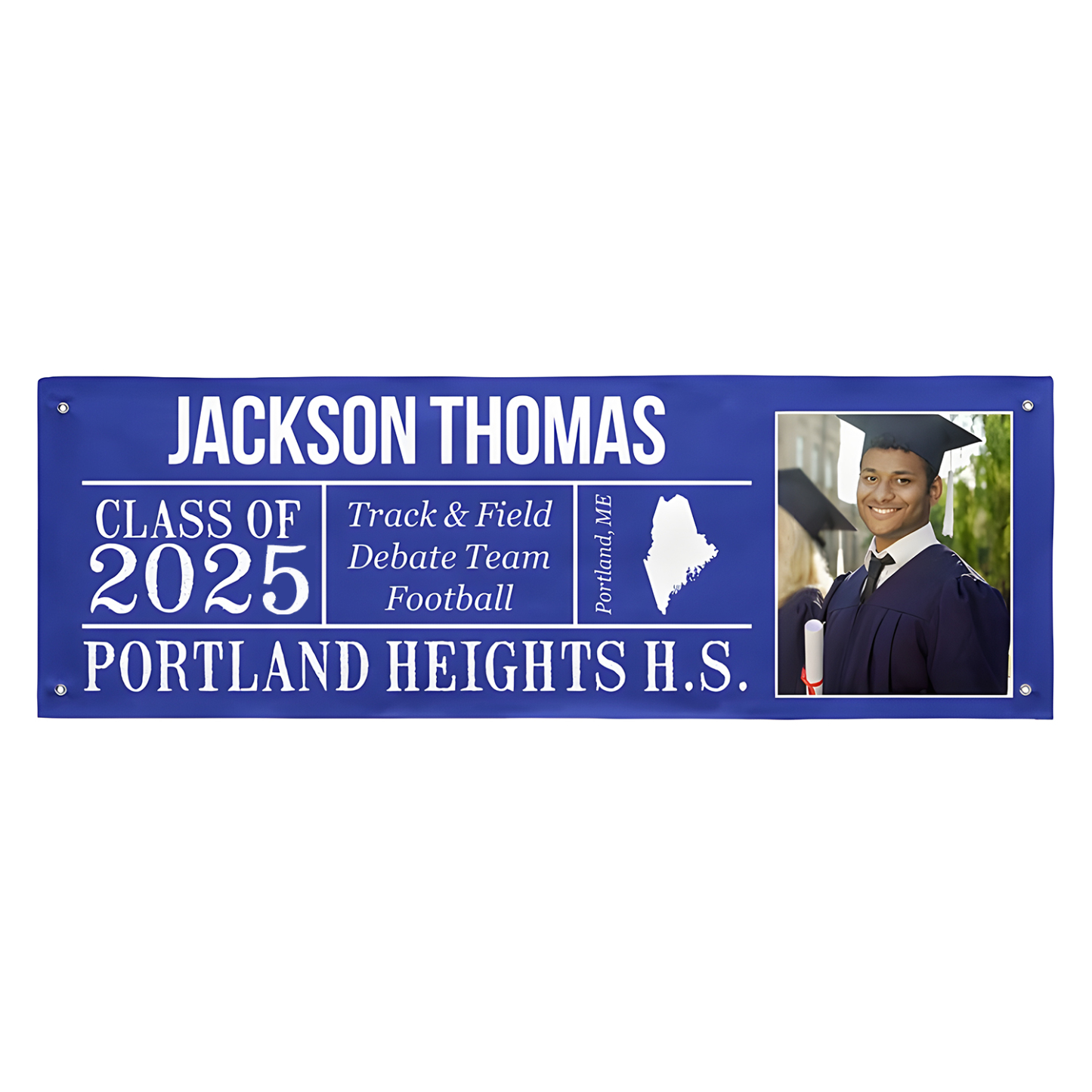 Customized Graduation Banner Photo Banner Celebrate Your Achievement in Style