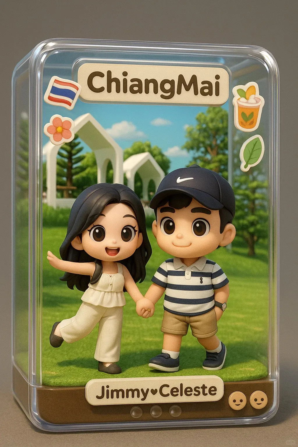 Custom Toy Figure 3D Personalization Photo Blind Box Gifts For Couple